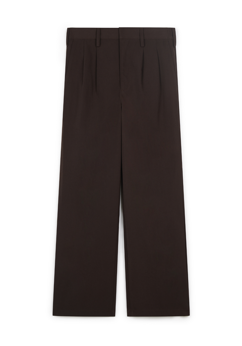 Le pantalon à jambes larges