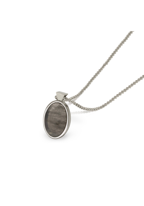 GREY CRYSTAL - NECKLACE