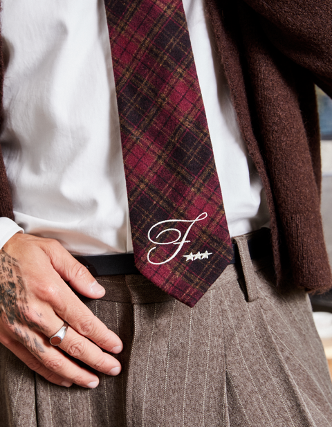 La Cravate à Carreaux