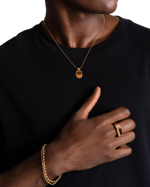 OEIL DE TIGRE - COLLIER