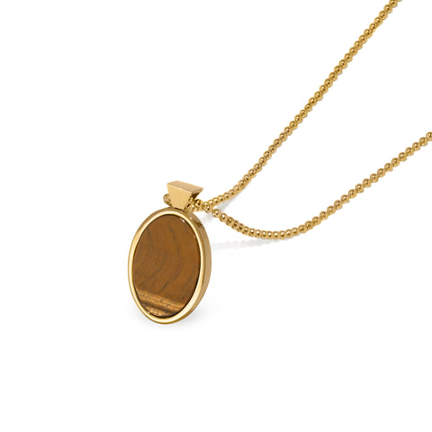 TIGER EYE - NECKLACE