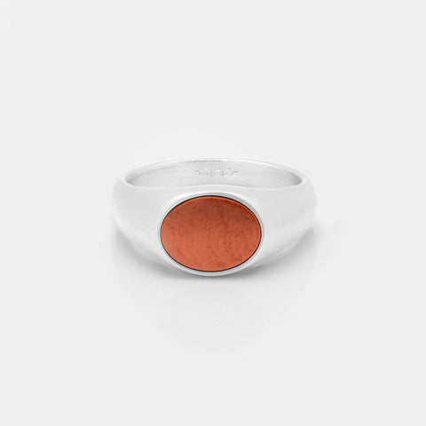 Red jasper - Ring