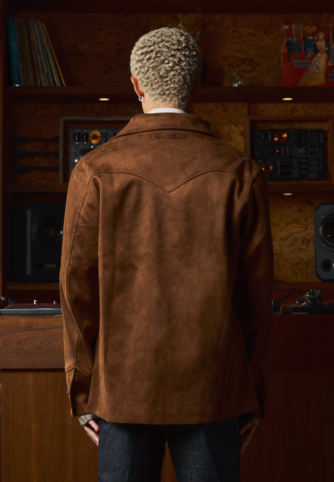 Blazer en suède