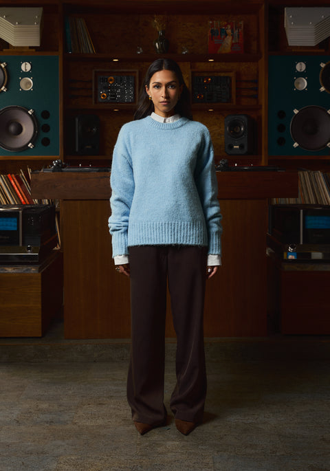 Fuzzy Knit Sweater