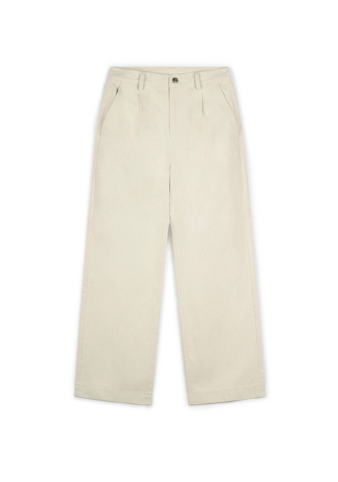 The Ivory Cotton Pants