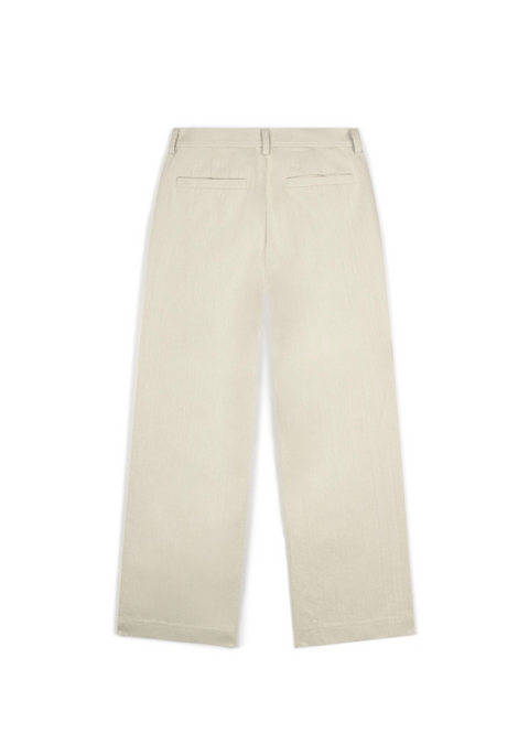 The Ivory Cotton Pants