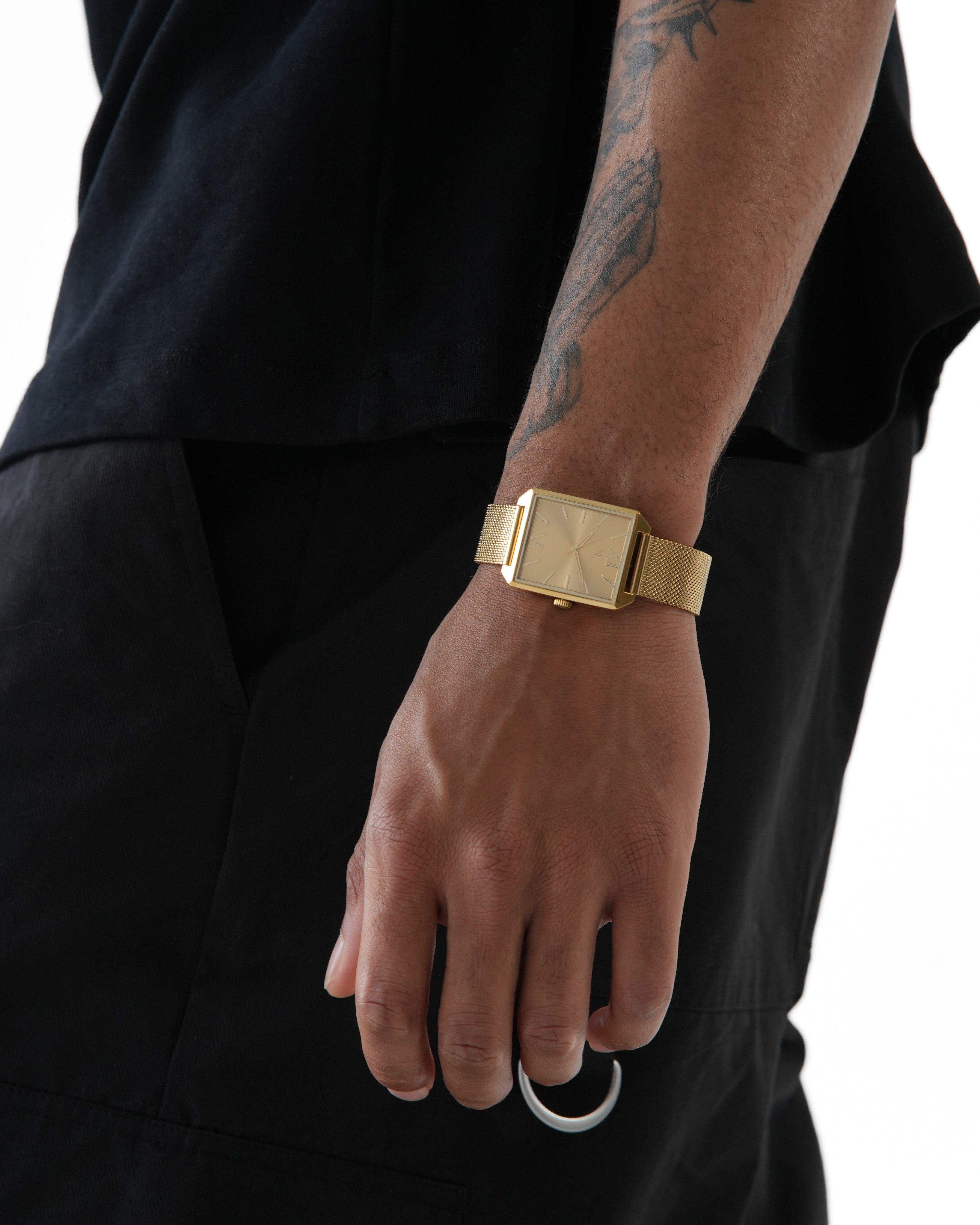 MONTI - Watch with mesh bracelet