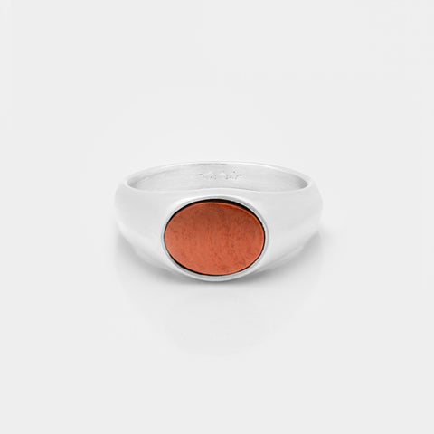 Red jasper - Ring