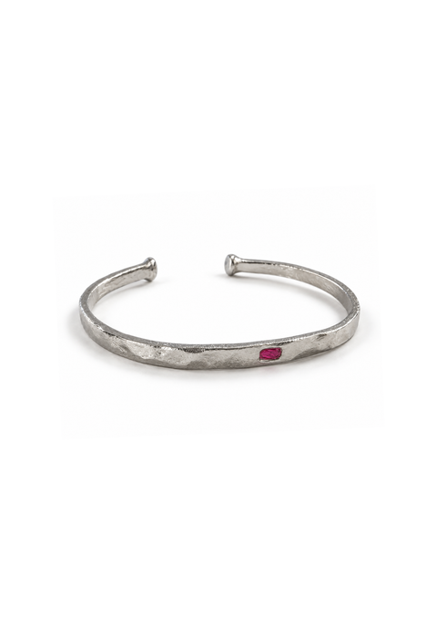 Red Zircon Bangle