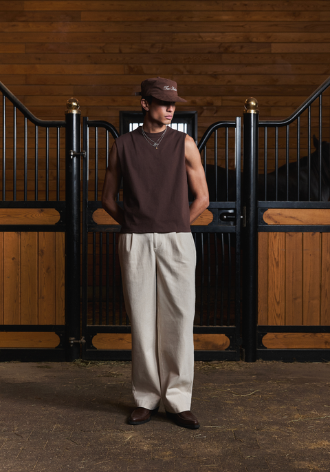 The Ivory Cotton Pants