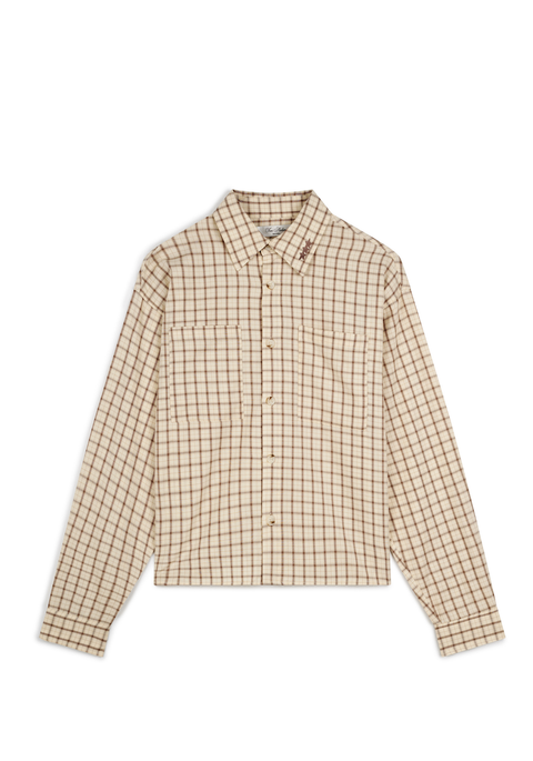 The Long Plaid Shirt