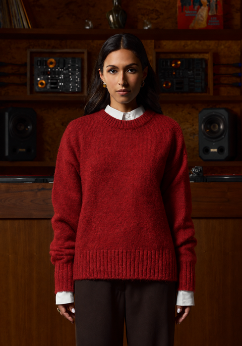 Pull en tricot 