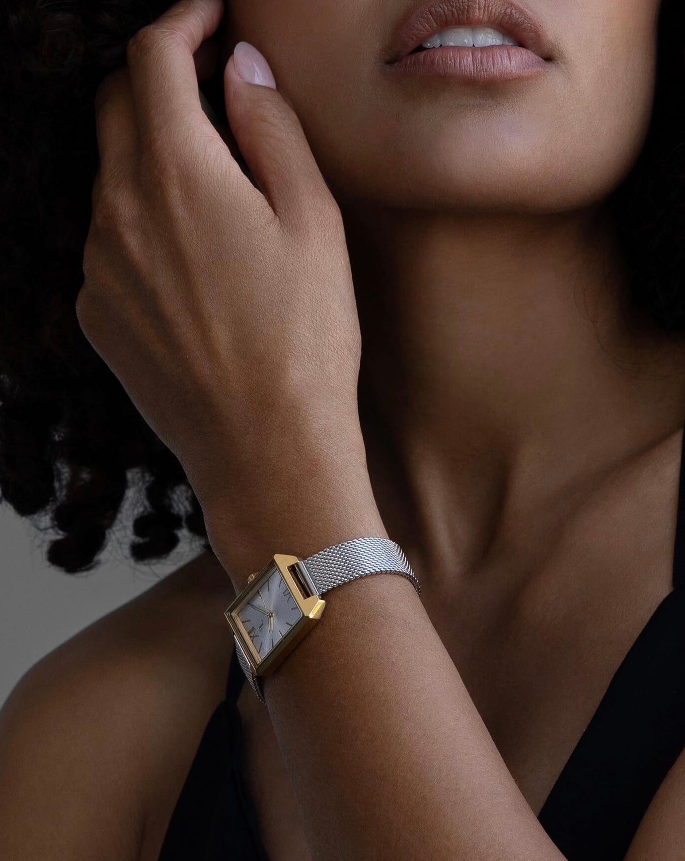 MORNINGSIDE - Montre avec bracelet en maille