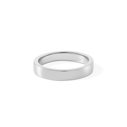 fj watches five jwlry jewelry bijou minimalist band ring bande bague men homme mince thin flat plat gravé engraved logo 4mm voje stainless steel acier inoxydable argent silver